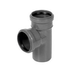 Trójnik redukcyjny kanalizacyjny PCV FI 75x50 90