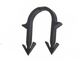 SPINKI KLIPSY DO PODŁOGÓWKI OK. 4CM KRÓTKIE 100SZT