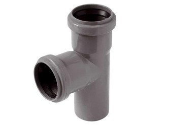 TRÓJNIK KANALIZACYJNY PCV FI 110 KĄT 90 STOPNI