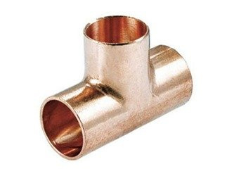 Cu trójnik miedziany redukcyjny fi 18x15x18
