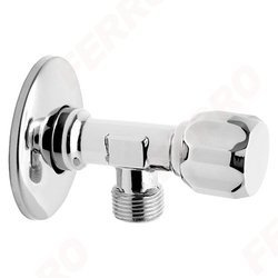 Zawór kątowy grzybkowy z rozetą 1x2x1/2 FERRO