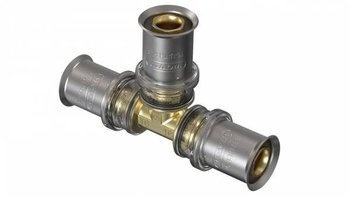 Trójnik zaciskany pex 25x16x25 Wavin Tigris M5