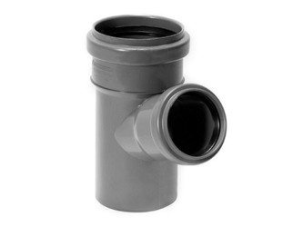 TRÓJNIK REDUKCYJNY KANALIZACYJNY PCV FI 75x50 67'