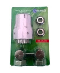 ZESTAW TERMOSTATYCZNY DO GRZEJNIKA VK KĄTOWY