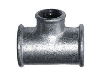 Trójnik ocynk ocynkowany redukcyjny 2x1 cala