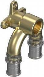 Kolano ścienne przelotowe Wavin M5 zaciskane 16x1/2 GW