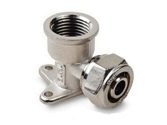 PEX KOLANO 16x1/2 GW SKRĘCANE Z WIESZAKIEM