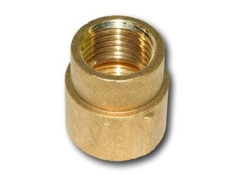 Mufa mosiężna redukcyjna 1/2x3/8