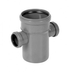 CZWÓRNIK KANALIZACYJNY PCV 110X50/90