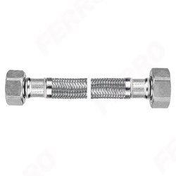 Ferro wąż w oplocie ze stali 3/4 50cm nakrętno-nakrętny