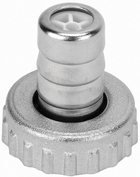 Końcówka z nakrętką do zaworu czerpalnego 1/2"