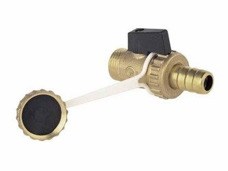 ZAWÓR KULOWY SPUSTOWY DO PIECA WODY 1/2 CALA