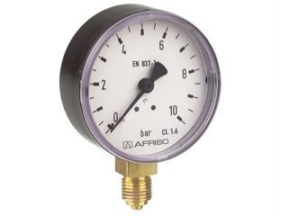 AFRISO MANOMETR 63 0.6MPA RADIALNY 63