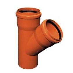Trójnik kanalizacyjny PCV FI 110 67'