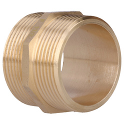 Nypel mosiężny 6/4" żółty