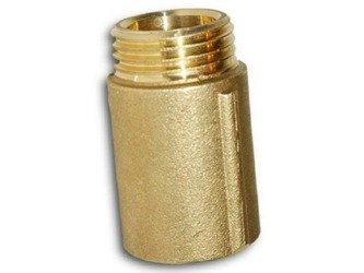 Przedłużka mosiężna 1/2 3cm