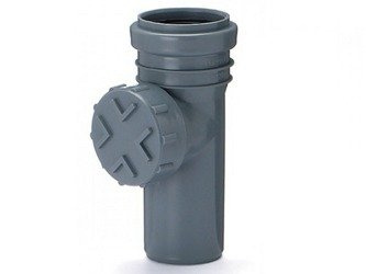 REWIZJA CZYSZCZAK KANALIZACYJNY PCV FI 50